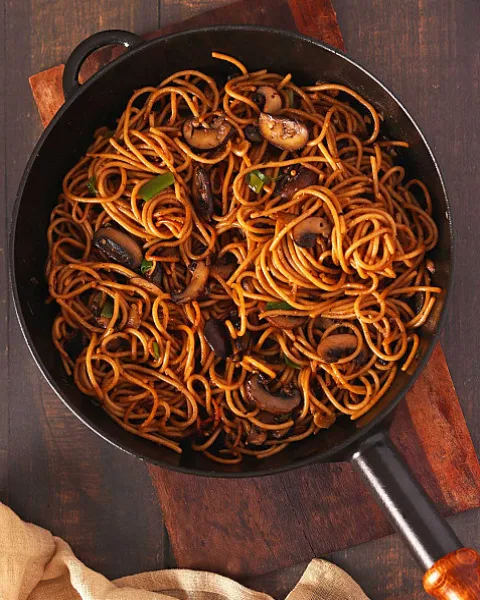 Mushroom Noodles