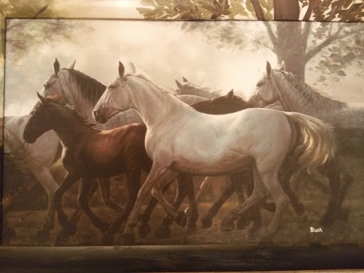 Рисунок Лошади