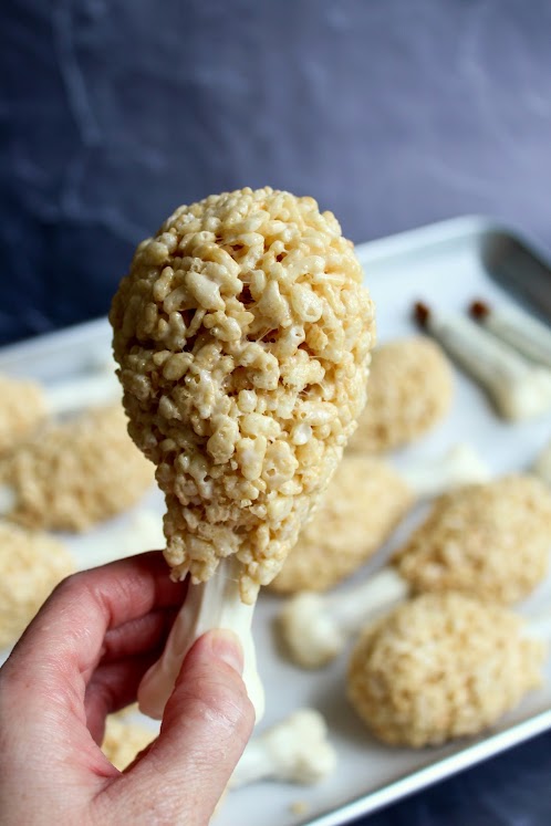 Rice Krispie Turkey Legs