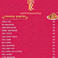 Taste of Rajasthan menu 1