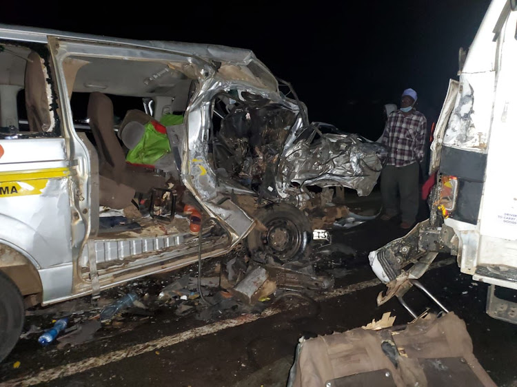 Six dead in an accident near Shiners Boys in Mbaruki along Nakuru-Nairobi road.