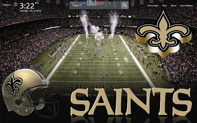 New Orleans Saints Wallpapers Theme New Tab