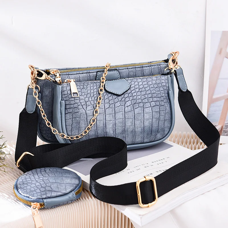 Title 7, Bolsa mensageiro coreana de corrente versátil c...