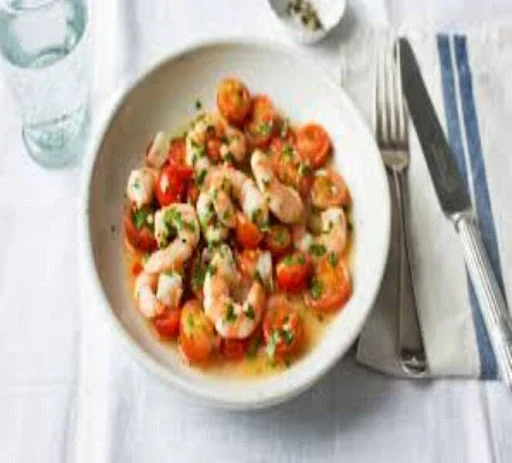 Prawn With Spicy Chilli And Herbs