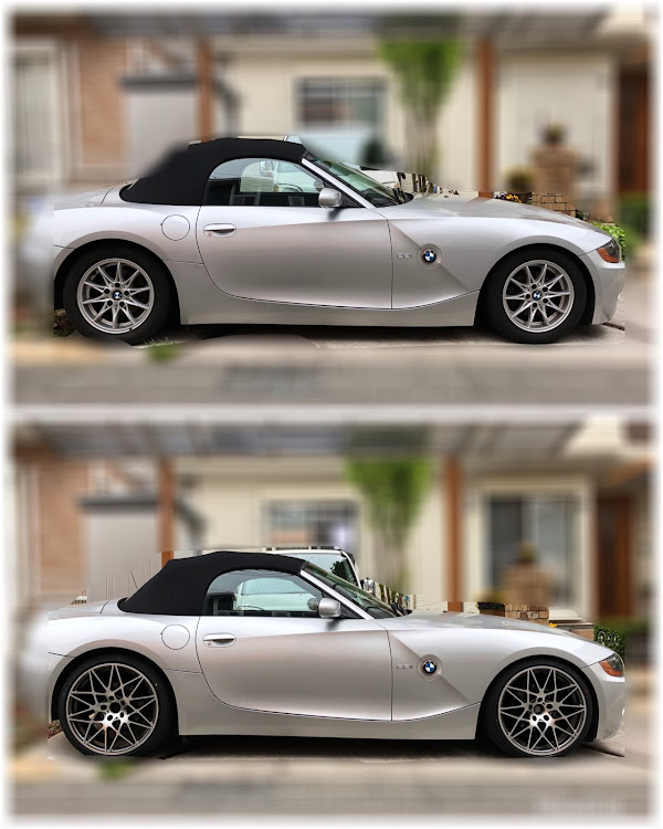 Z4 ロードスターのホイール交換・タイヤ交換に関するカスタム事例の投稿画像1枚目