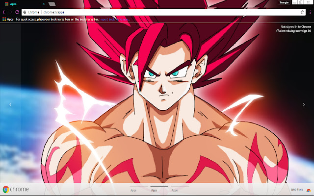 Dragon Ball Super 1366x768 chrome extension