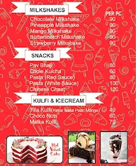 Kp Baker's menu 4