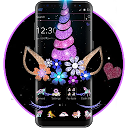 Night Star Unicorn Sparkling Theme 1.1.1 APK Herunterladen