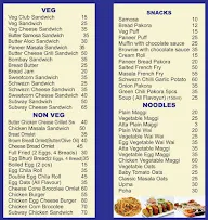 Sai Food Corner menu 1