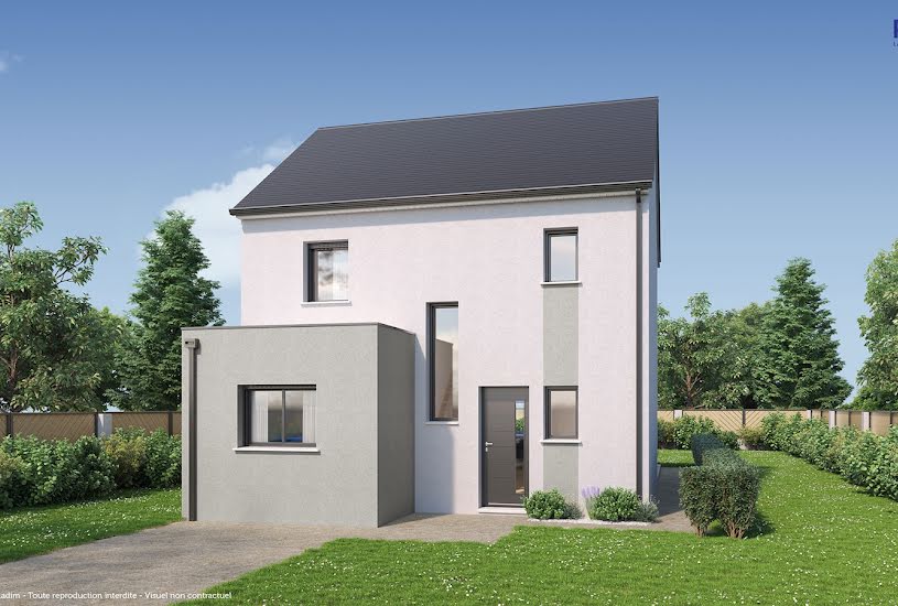  Vente Terrain + Maison - Terrain : 641m² - Maison : 98m² à Saumur (49400) 