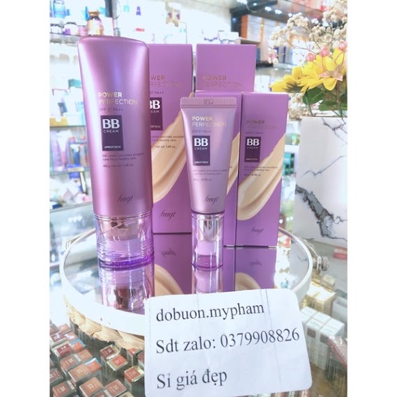 Kem Nền Đa Năng Tfs Power Perfect Bb Cream The Face Shop Tím 20 - 40G [Mới 2019]