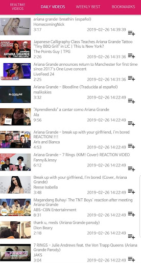 Ariana Grande Realtime Video App Report On Mobile Action