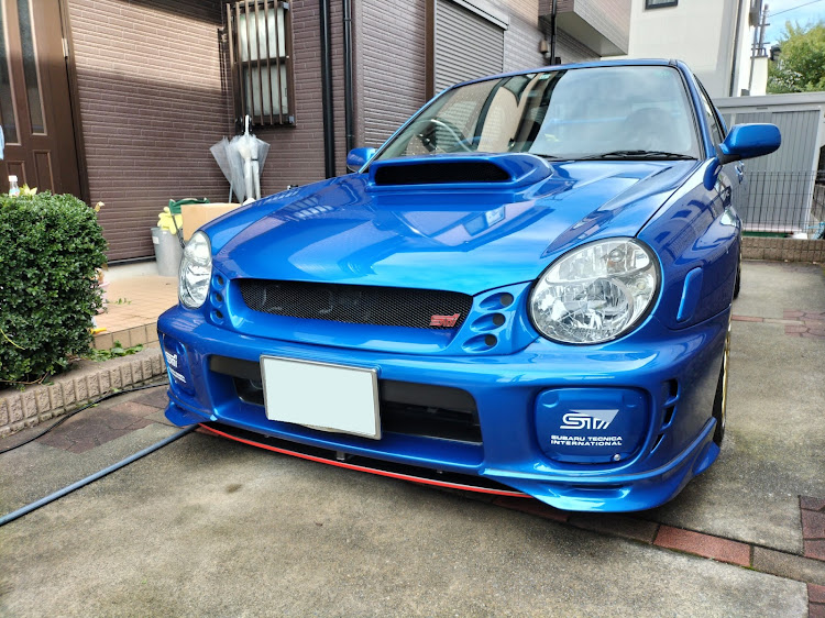 【新品未使用】インプレッサ WRX STI フロントフェンダーエンブレム 右側