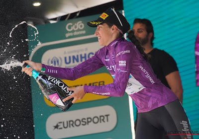 Wereldkampioene klopt Nederlandse rensters Kool en Vos en behaalt tweede ritzege in Giro Donne