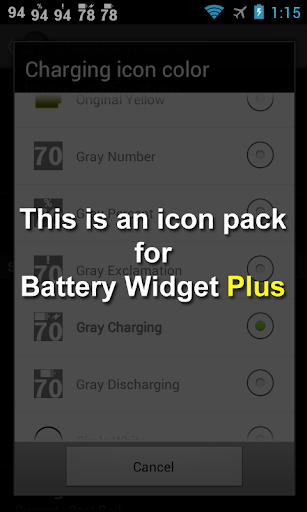 Battery Widget Icon Pack 5