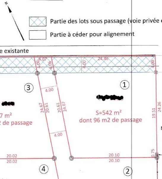 Vente terrain  542 m² à Etaules (17750), 126 300 €