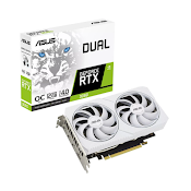 Card Màn Hình Asus Dual Geforce Rtx 3060 White | Oc Edition 12Gb Gddr6 - Hàng Chính Hãng