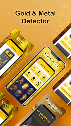 Screenshot Gold Metal Detector Finder App