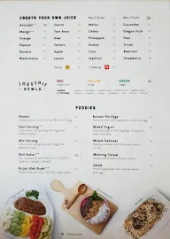 101+ Juice menu 1