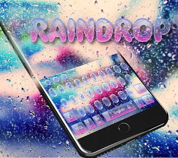 Rainbow Raindrop Keyboard Theme(圖1)-速報App