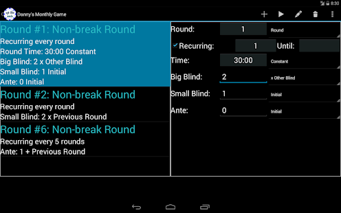 Up The Ante Poker Blind Timer(圖5)-速報App
