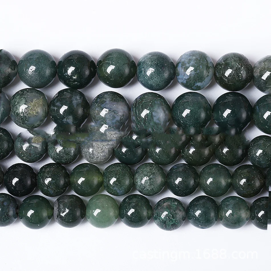 5A Waterplanten Agaat Armbanden Groothandel, losse Marine Agaat Kralen voor Sieraden Maken, prachtig voor aquatische designs.