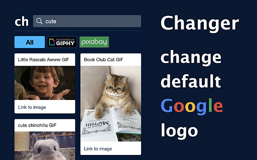 Changer - change google logo