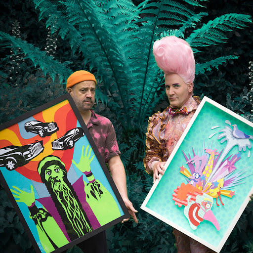 Interview: Boogaloo Stu and Ladypat on Queer Hearts a Queer Pop Art Revolution in Isle of Wight and Brighton
