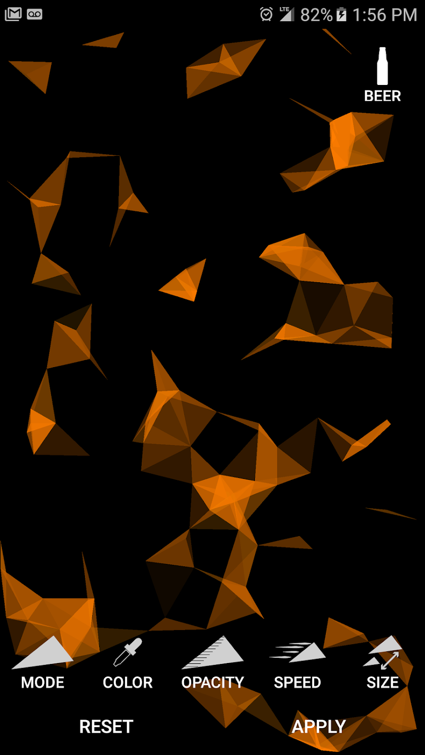 Fusion Live Wallpaper Screen 2