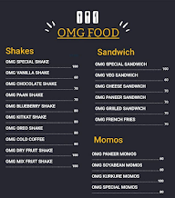 Omg Food menu 1