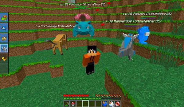 Pixelmon Mod McPE Screen 3
