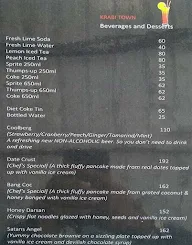 Krabi Town menu 4