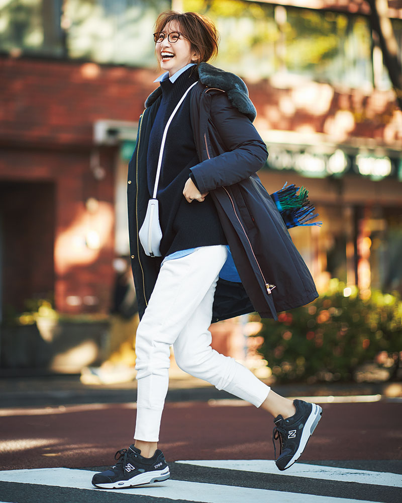 アラサー女子の 冬の白パンツコーデ 着こなしのコツ Trill トリル