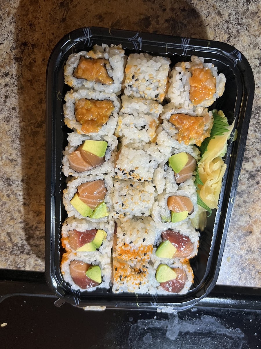 Gluten-Free at Saga Sushi