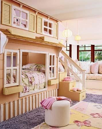 Cute Pink Bedroom Design