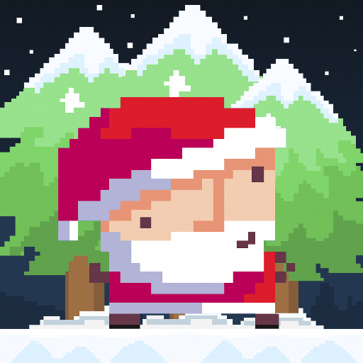 Santa Pixel Run