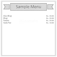 New Sidhivinayak Vadapav Center menu 1