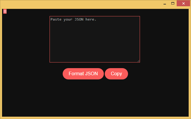 JSON Formatter chrome extension