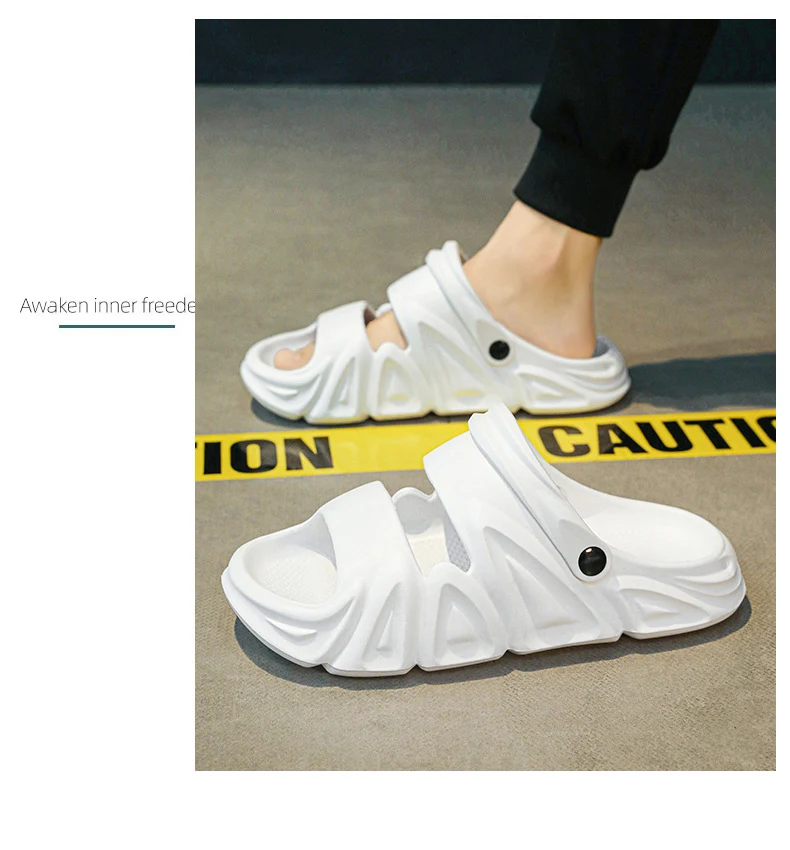 Summer Couple Home Sandals Rubber And Plastic High. Comfortable and durable, perfect for indoor wear. Enjoy summer relax