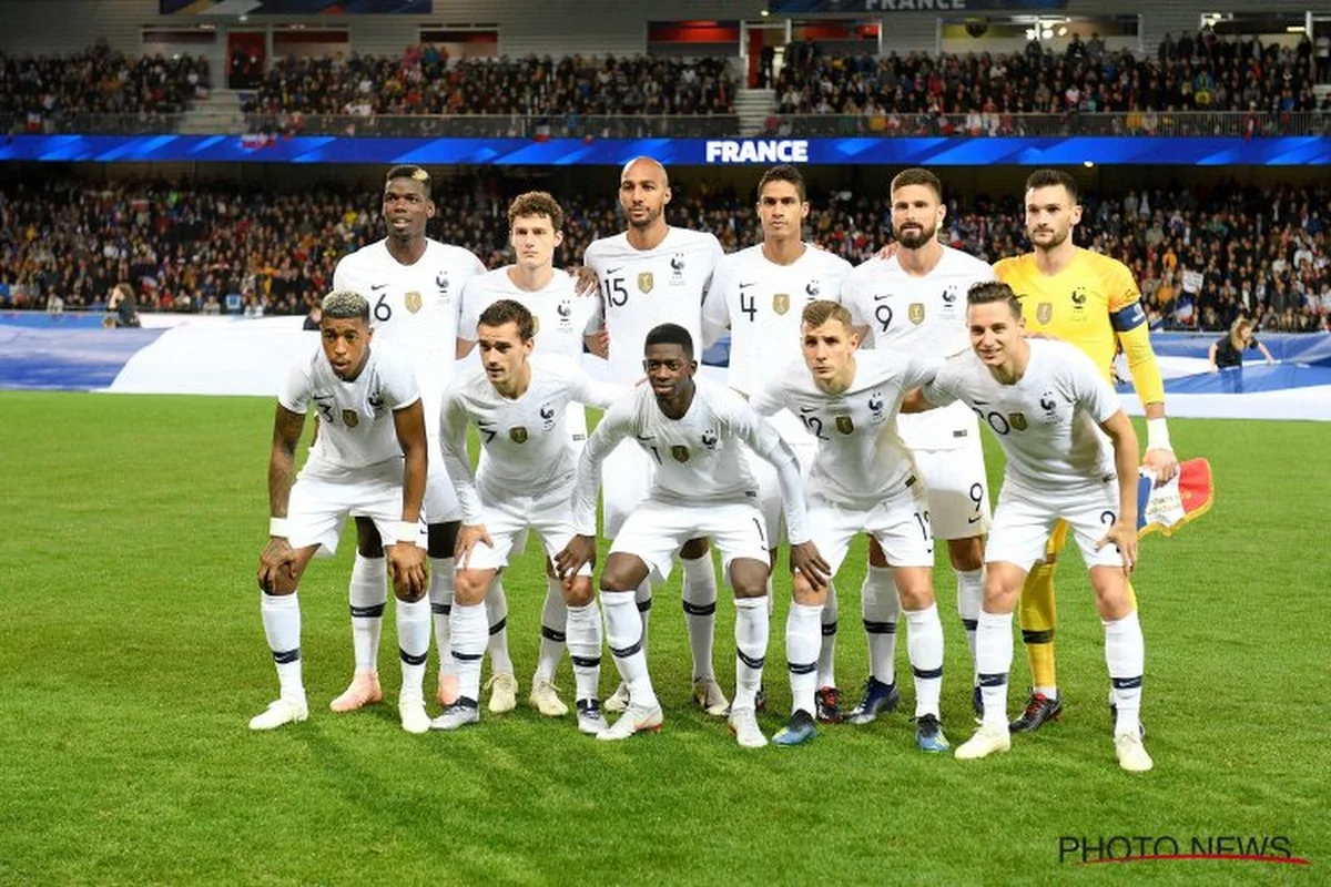 Un champion du monde forfait pour le choc face à l'Allemagne