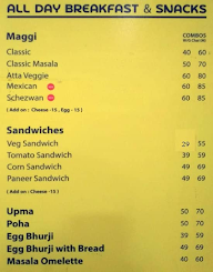 Xpress Chai menu 3