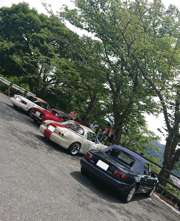 ロードスターの平尾台・地域の交流会・かかしうどん・めかり公園・ティーズ ワークスに関するカスタム事例の投稿画像14枚目