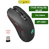 Chuột Ko Dây Chơi Game Hxsj T30 Wireless 2.4Ghz Dpi4800 Điều Chỉnh Được Cho Laptop - Hàng Chính Hãng