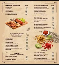 Padams Kitchen menu 1