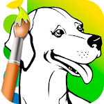 Cover Image of Herunterladen Dogs Coloring Pages 1.1.1 APK