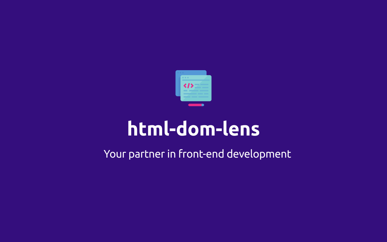 html-dom-lens extension Preview image 0