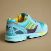 adidas × gucci men’s zx8000 clear aqua/clear aqua/clear aqua