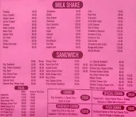 Shri's Variety Juice & Fast Food menu 2