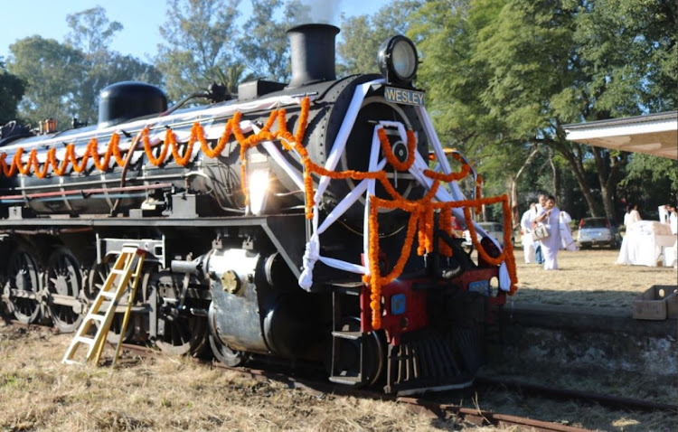 Dignitaries boarded a replica train to make the same journey Gandhi undertook from Pentrich Station to Pietermaritzburg station in 1893.