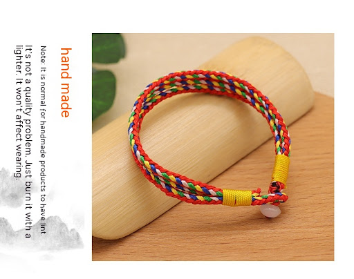 Title 5, Childrens Hand-woven Colorful Carrying Strap A...
